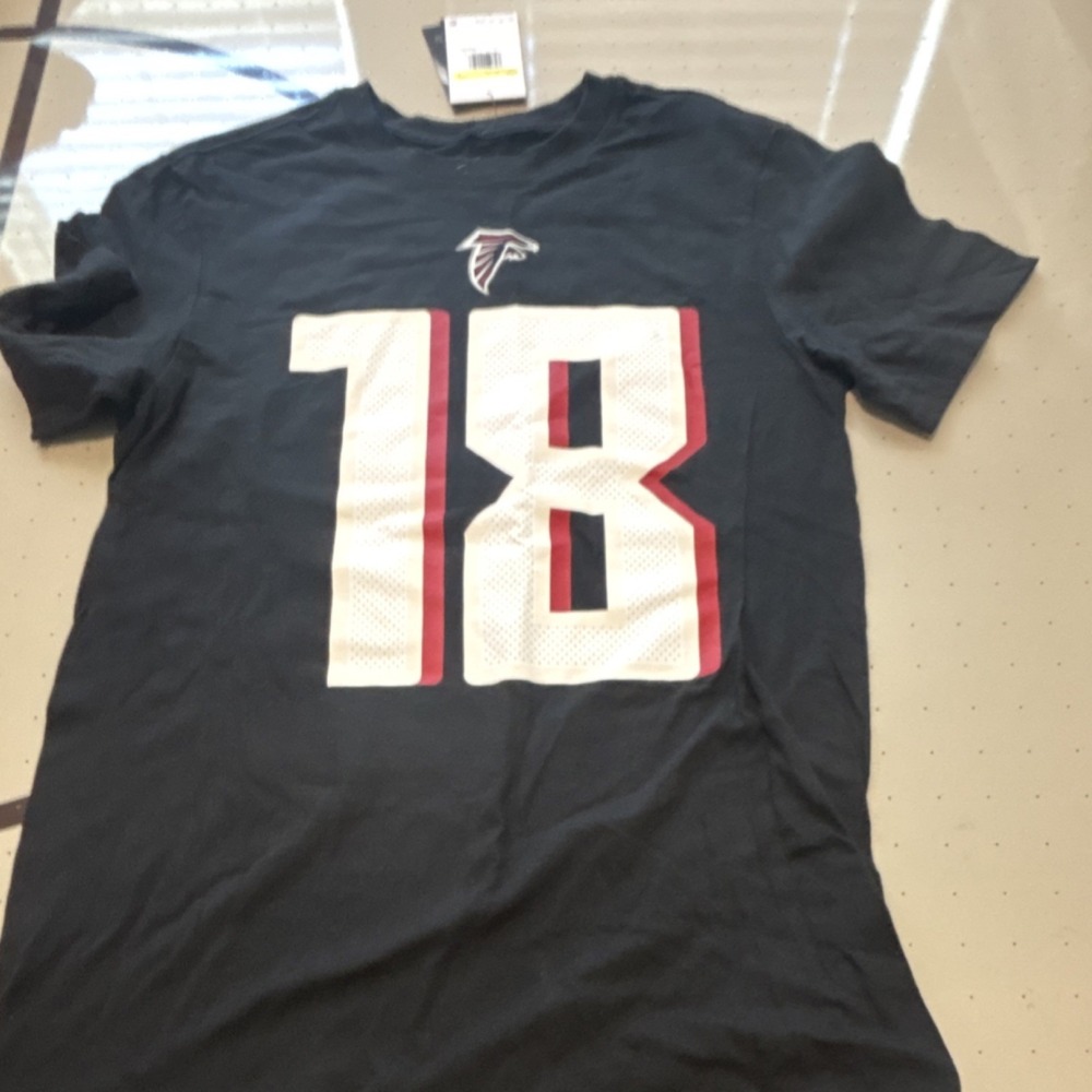 Nike Atlanta Falcons Calvin Ridley #18 Shirt Size S Black NFL Football